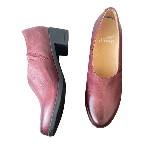 Dansko New Women's Camdyn Wine Leather size 38 - Picture 5 of 12
